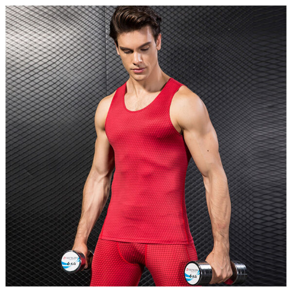 Gym T-shirt - Men's Quick Dry Compression Fitness Tee