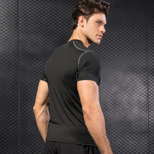 Running Shirt - Men's Quick Dry Sport Gym T-Shirt - Image 3