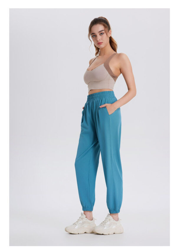 Summer Sweatpants with Front Seam Detail