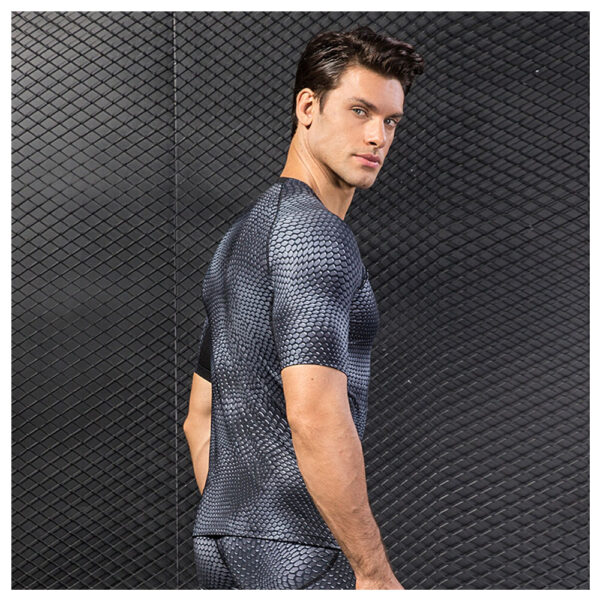 Running Shirt - Men's Quick Dry Compression Fitness Top