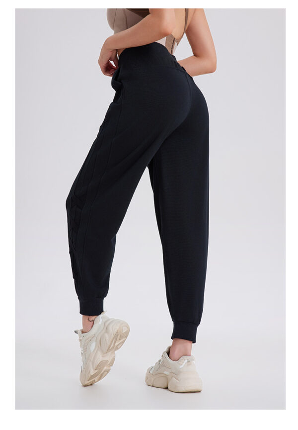 Casual Joggers – Black Sweatpants for Workout and Lounge - Image 2