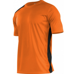 Men’s High-Performance Moisture-Wicking Color Block T-Shirt