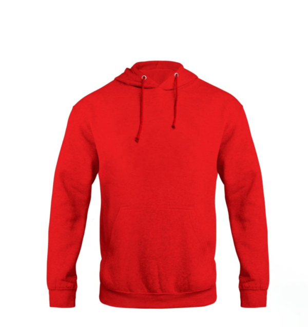 Mens Midweight Hooded Sweatshirt - Image 5