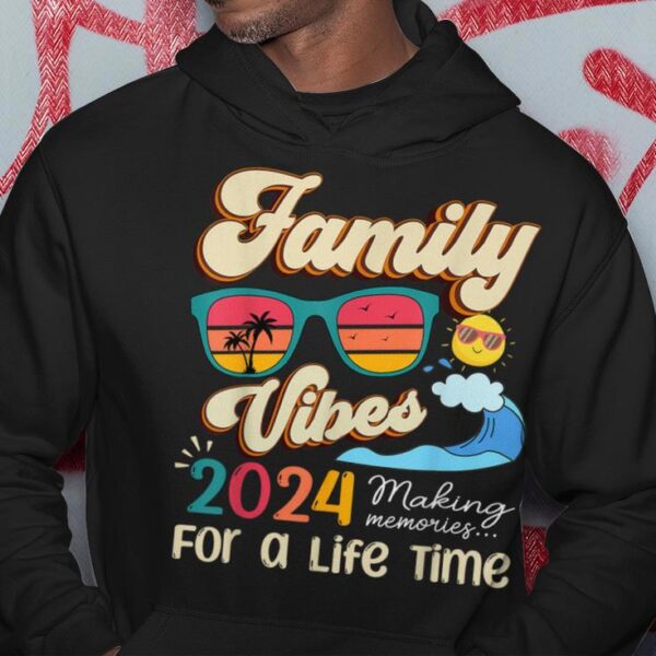 Men's Hoodie - Matching Family Reunion Design - Image 4