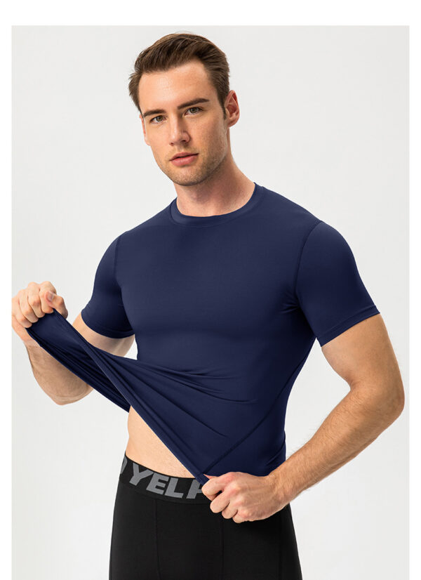 Running Shirt - Men's Quick Dry Sport Gym T-Shirt - Image 5