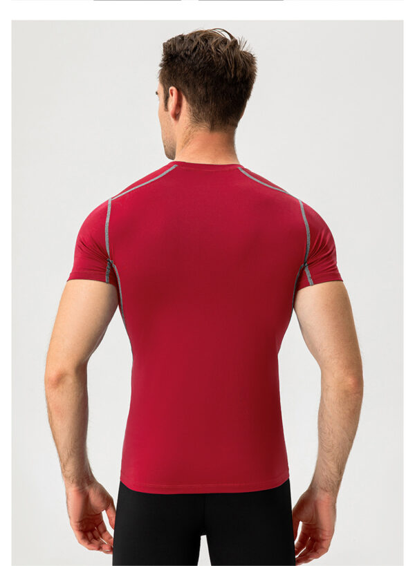 Running Shirt - Men's Quick Dry Sport Gym T-Shirt - Image 8