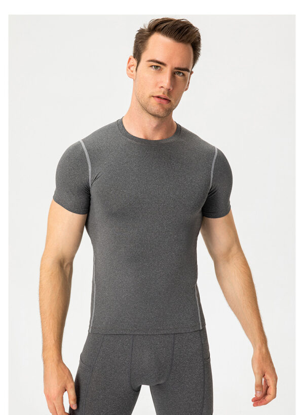 Running Shirt - Men's Quick Dry Sport Gym T-Shirt - Image 4
