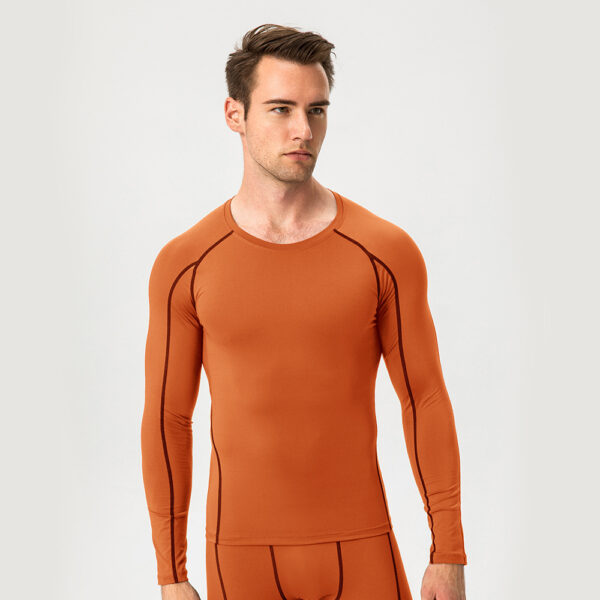 Gym T-Shirt - Pro Skinny Long Sleeve Fitness Wear - Image 5