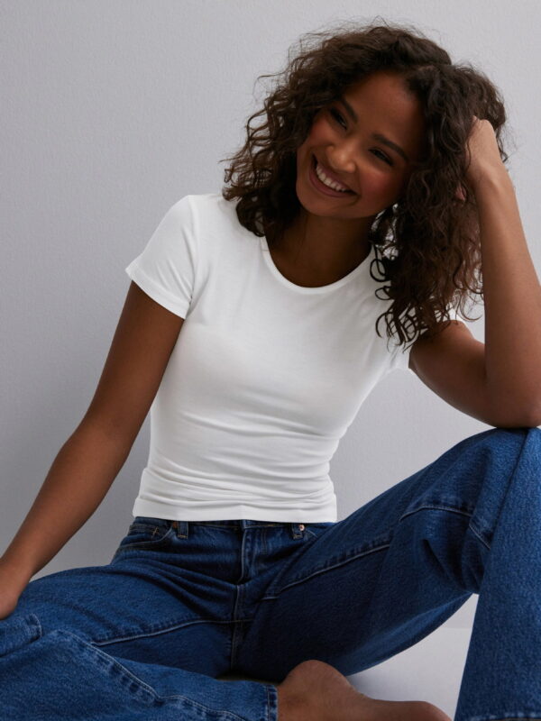 Women's Summer Round Neck Short Sleeve T-Shirt – One-Piece Top - Image 6