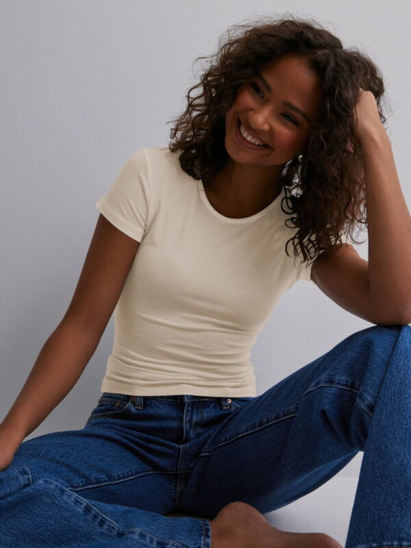 Women's Summer Round Neck Short Sleeve T-Shirt – One-Piece Top