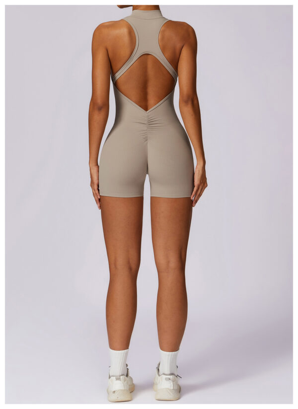 Jumpsuit Women – Stylish High-Collar Fitness Yoga Jumpsuit - Image 6