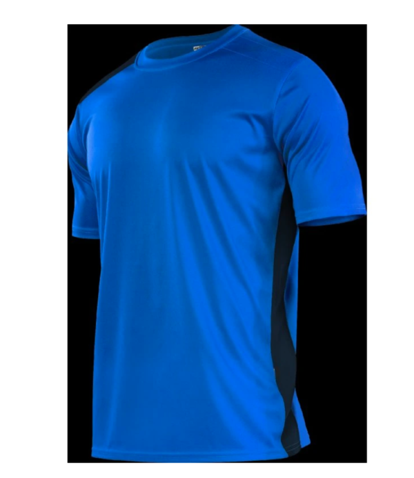 Men’s High-Performance Moisture-Wicking Color Block T-Shirt - Image 13