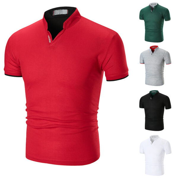 Polo Shirt - Casual Short Sleeve Golf Shirt for Men - Image 3