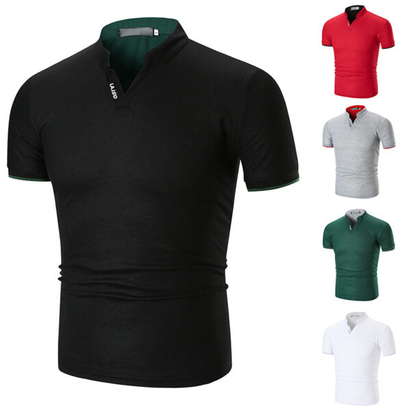 Polo Shirt - Casual Short Sleeve Golf Shirt for Men - Image 4