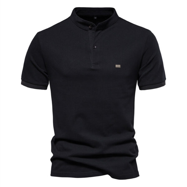 Men’s Polo Shirt - 100% Cotton Casual Short Sleeve Tee - Image 5