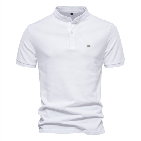 Men’s Polo Shirt - 100% Cotton Casual Short Sleeve Tee - Image 6