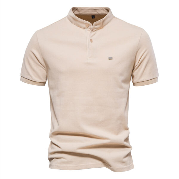 Men’s Polo Shirt - 100% Cotton Casual Short Sleeve Tee