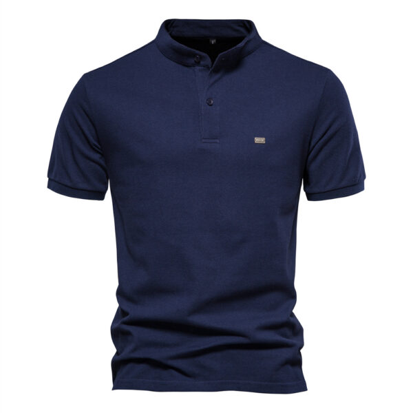 Men’s Polo Shirt - 100% Cotton Casual Short Sleeve Tee - Image 9