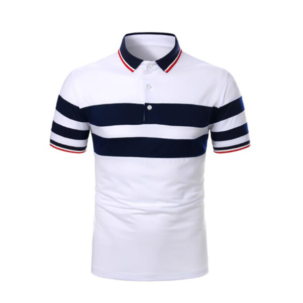 Polo T-Shirt - Short Sleeve Cotton Casual Tee for Men - Image 4