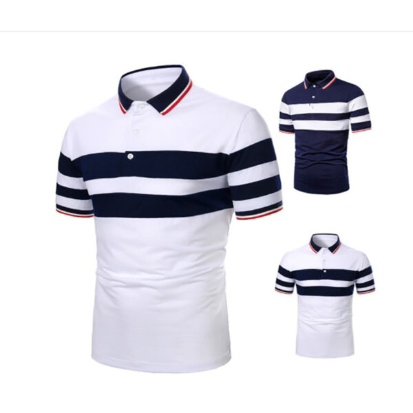 Polo T-Shirt - Short Sleeve Cotton Casual Tee for Men - Image 6