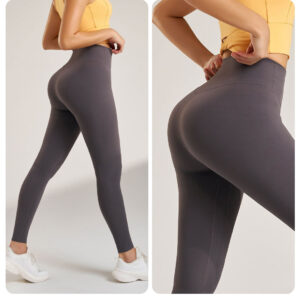 High-Waisted Seamless Yoga Leggings – Comfortable Fitness Pants